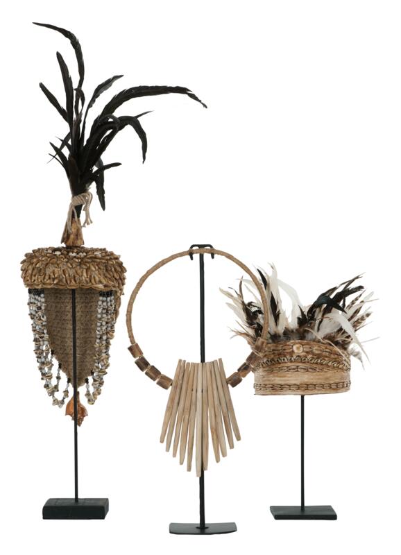 Schelpen en ornamenten in boho stijl als sfeervolle woondecoratie