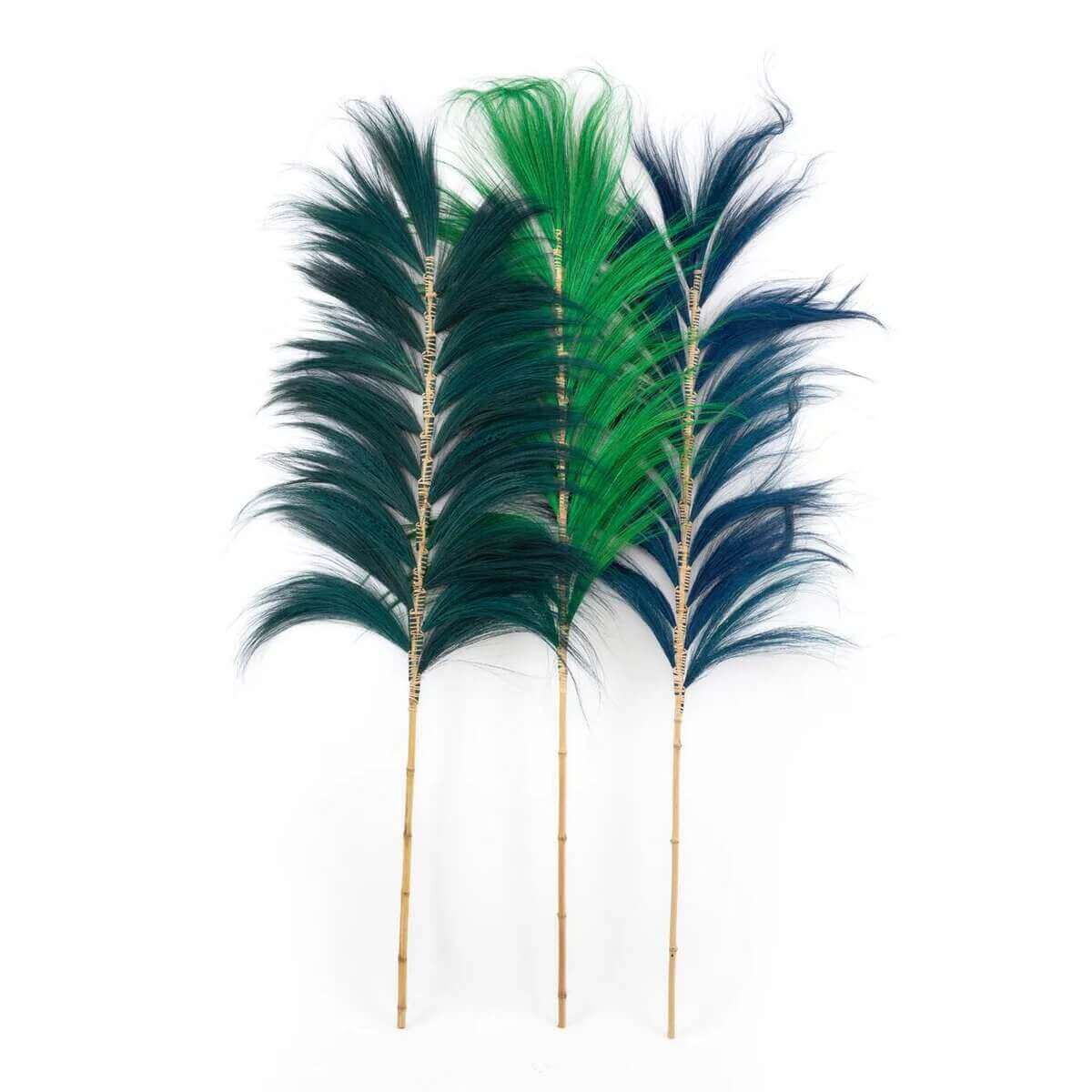 Pluimen en takken in boho stijl voor zachte hoogte en natuurlijke sfeer