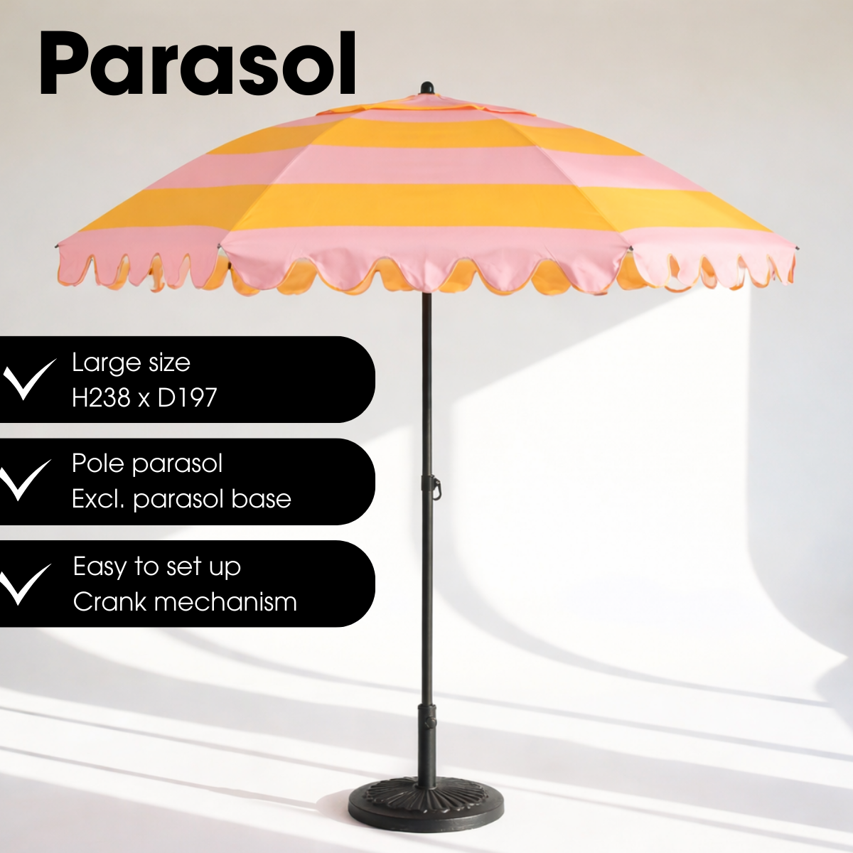 Parasol Geel