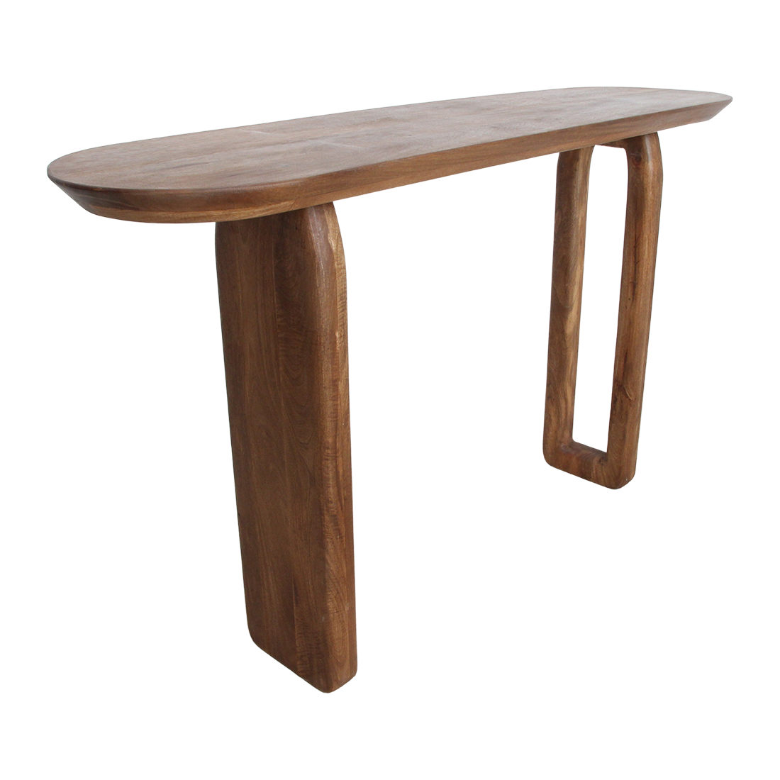 Bullnose consoletafel bruin