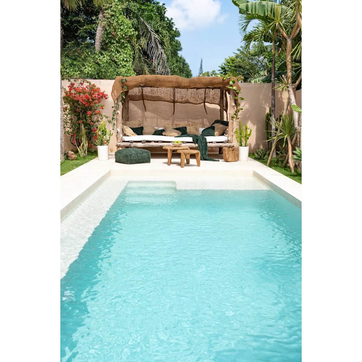 De Coco Shade Rechthoekig - Naturel - 500x300