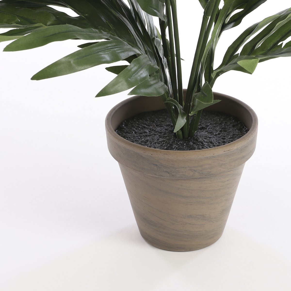 Areca Palm Kunstplant in Bloempot Stan - H45 x Ø60 cm - Groen-Mica Decorations-Ik Hout ervan.