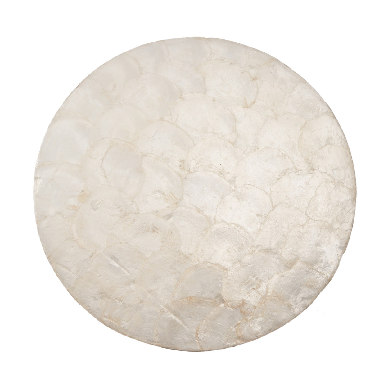 Parelmoer placemat - wit