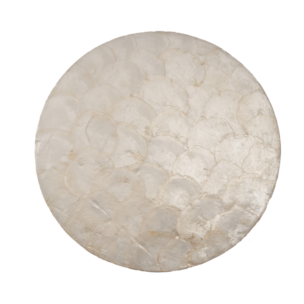 Parelmoer placemat - wit