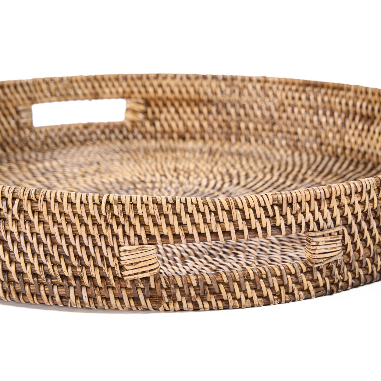 De Carry-All-dienbladen - natuurlijk bruin - L