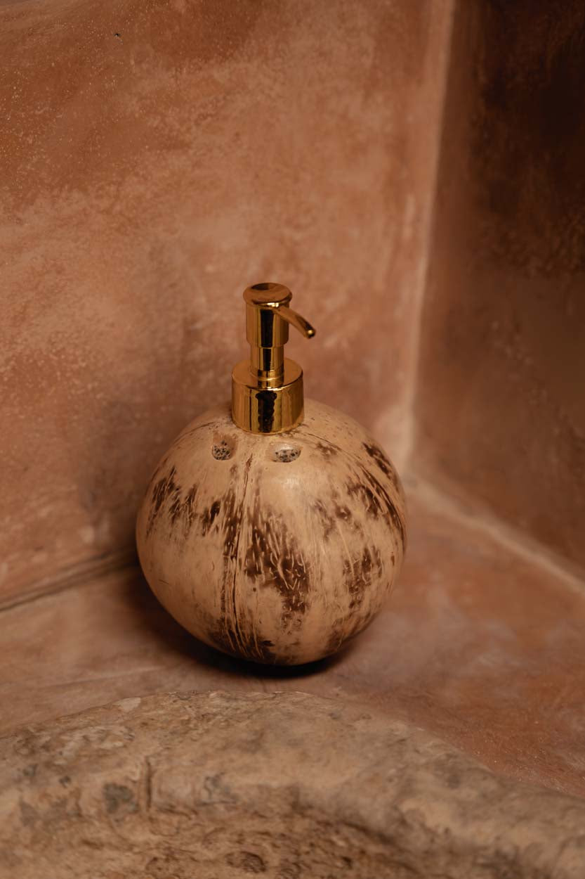 De kokoszeepdispenser