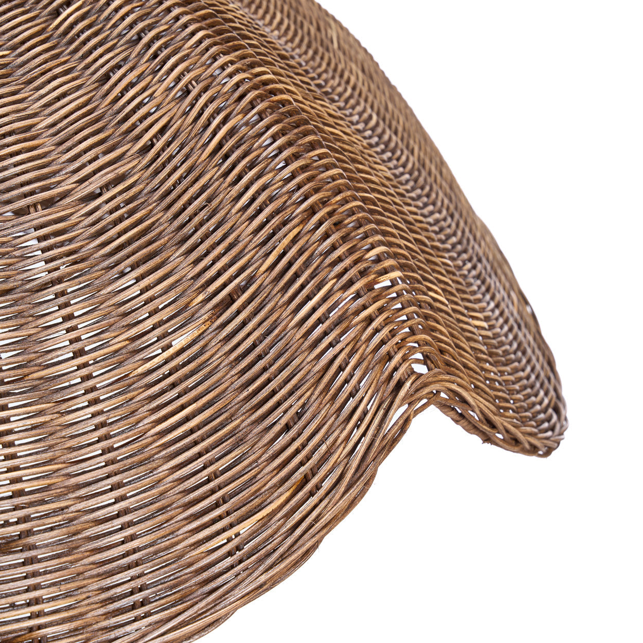 Rotan hanglamp Wave 103 cm