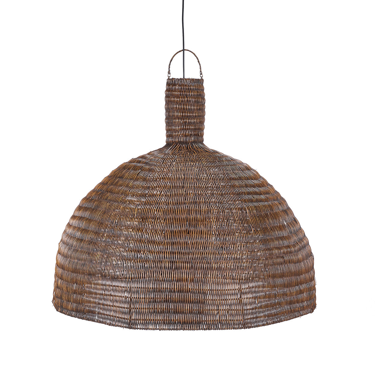Rotan hanglamp Dome 100 cm