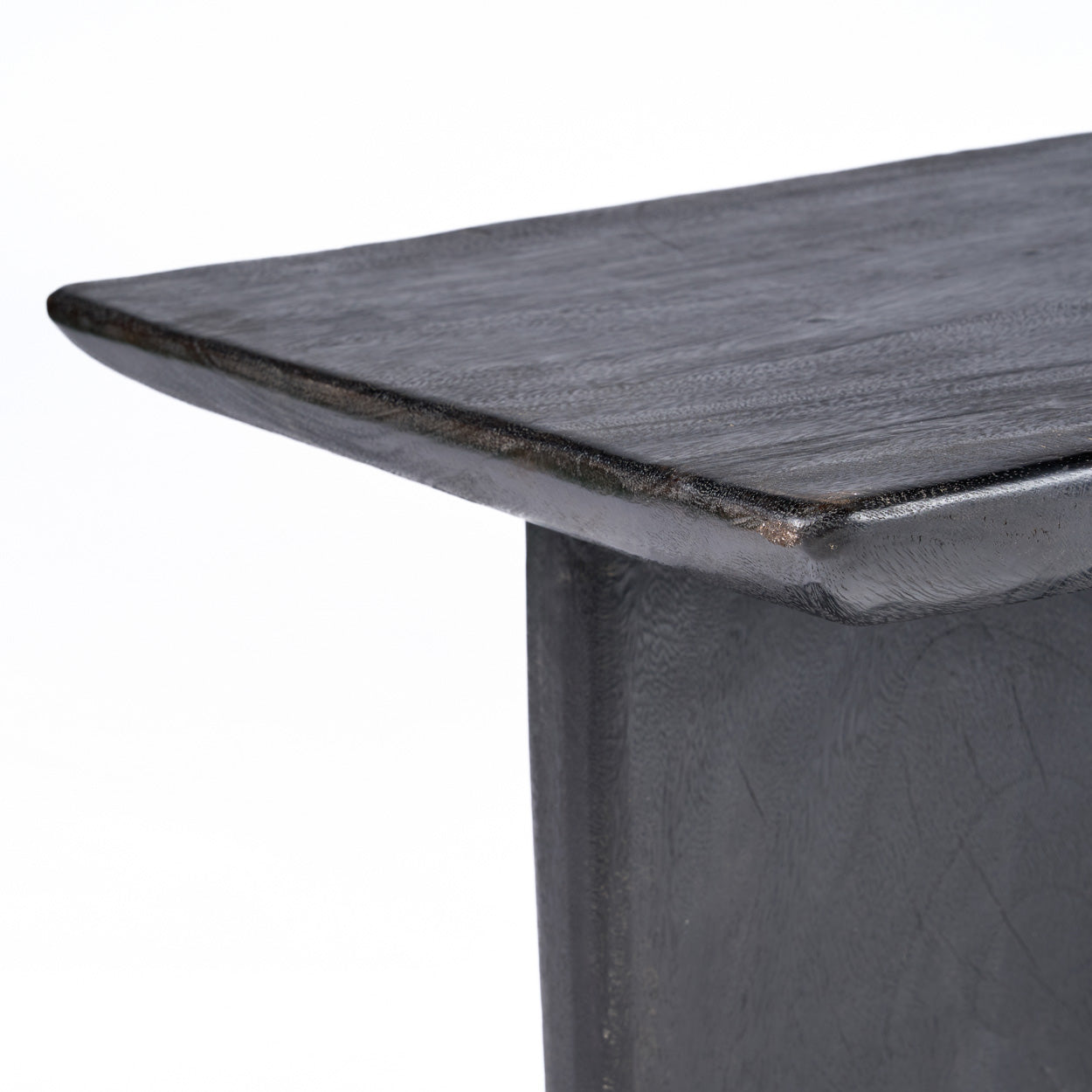 De obsidiaansalontafel - zwart