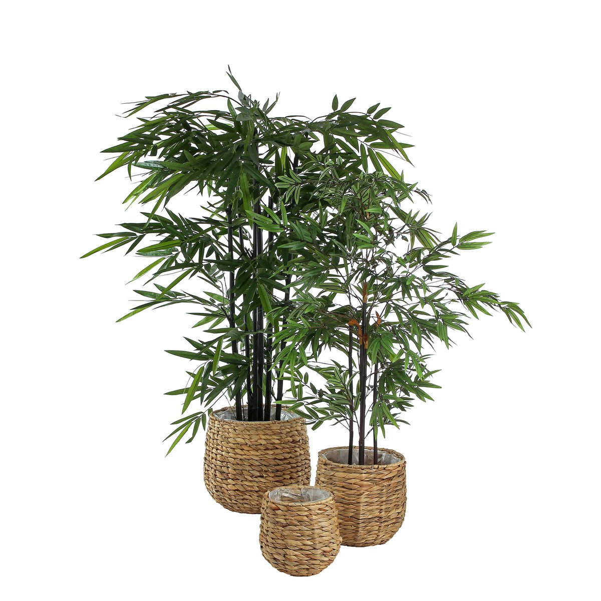 Bamboe Kunstplant - H120 x Ø75 cm - Groen-Mica Decorations-Ik Hout ervan.