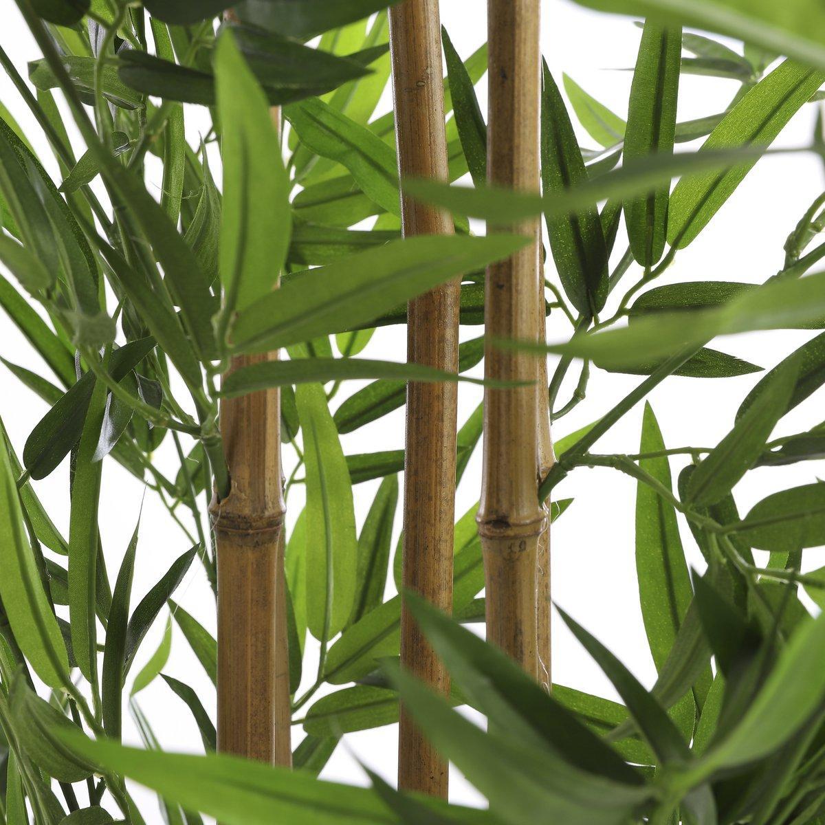 Bamboe Kunstplant - H155 x Ø90 cm - Groen-Mica Decorations-Ik Hout ervan.