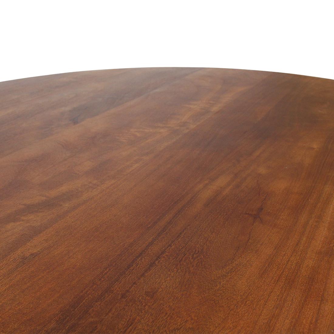 Bullnose Coliseo eettafel 120 cm-Raw Materials-Ik Hout ervan.
