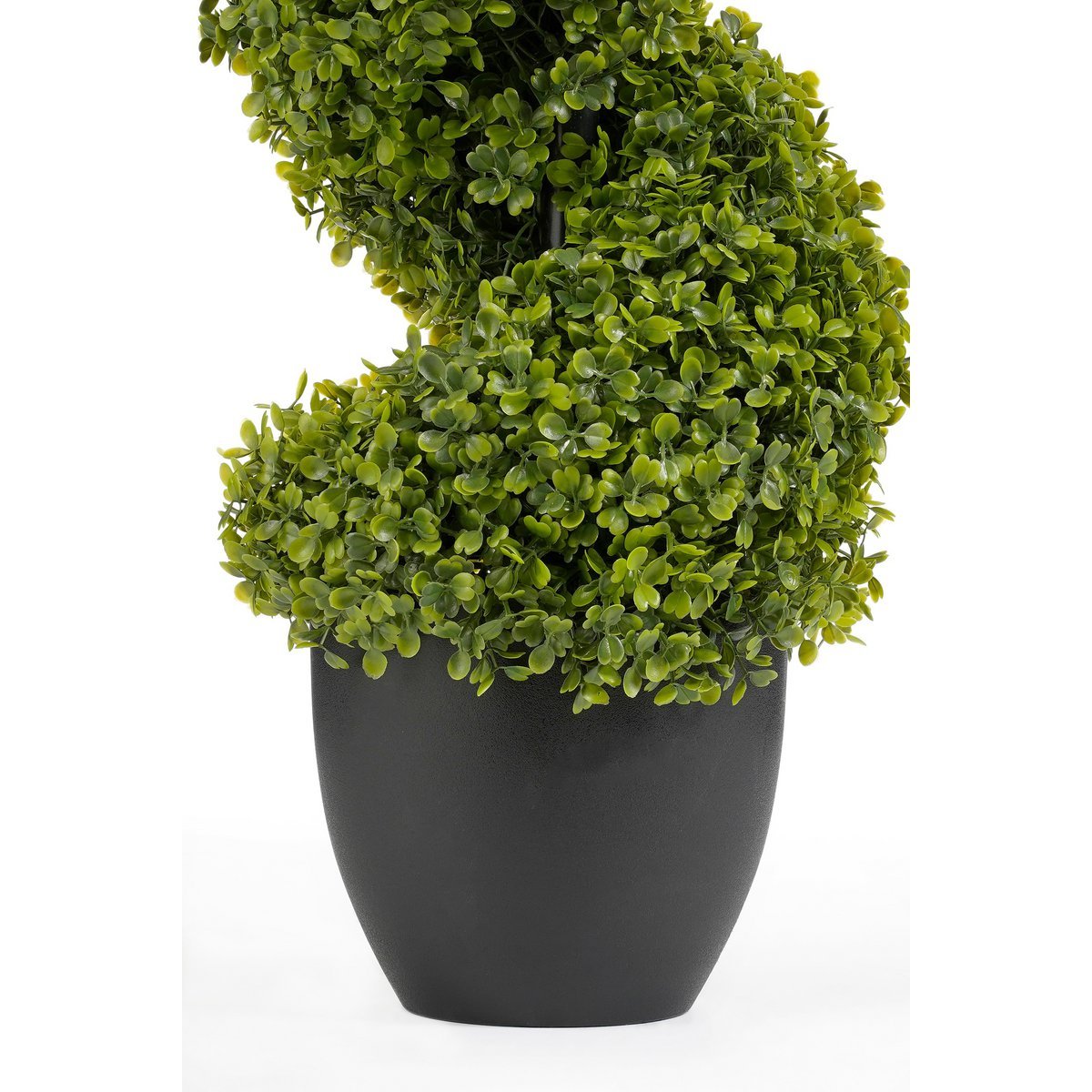 Buxus Spiraal Kunstboom - H120 x Ø25 cm - Groen-Mica Decorations-Ik Hout ervan.