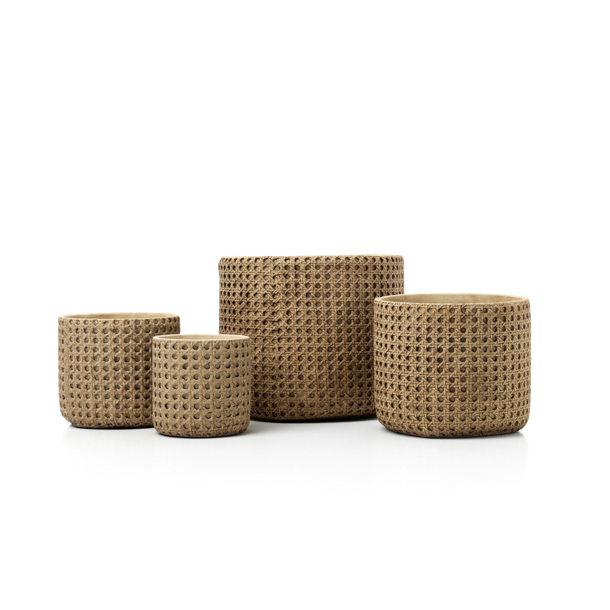 De RattanRock Plantenbak - Naturel - XL