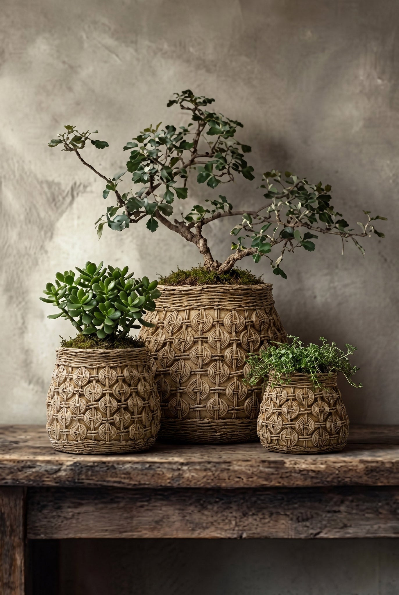 The Knot betonnen plantenbak - M