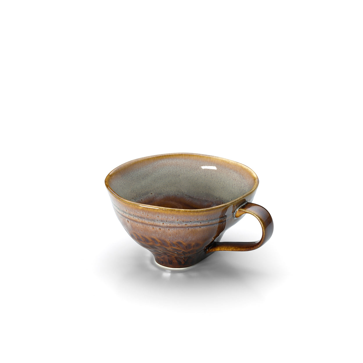 De Smoked Horizon-mok - bruin-grijs - M