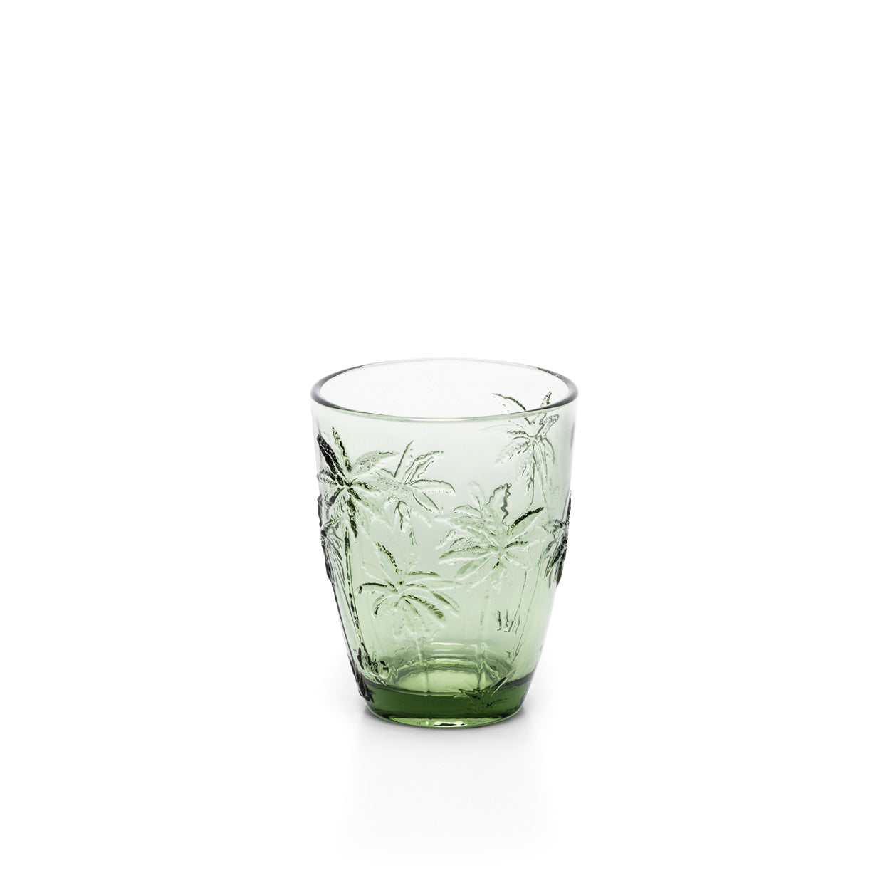 Het Palm Breeze waterglas - groen