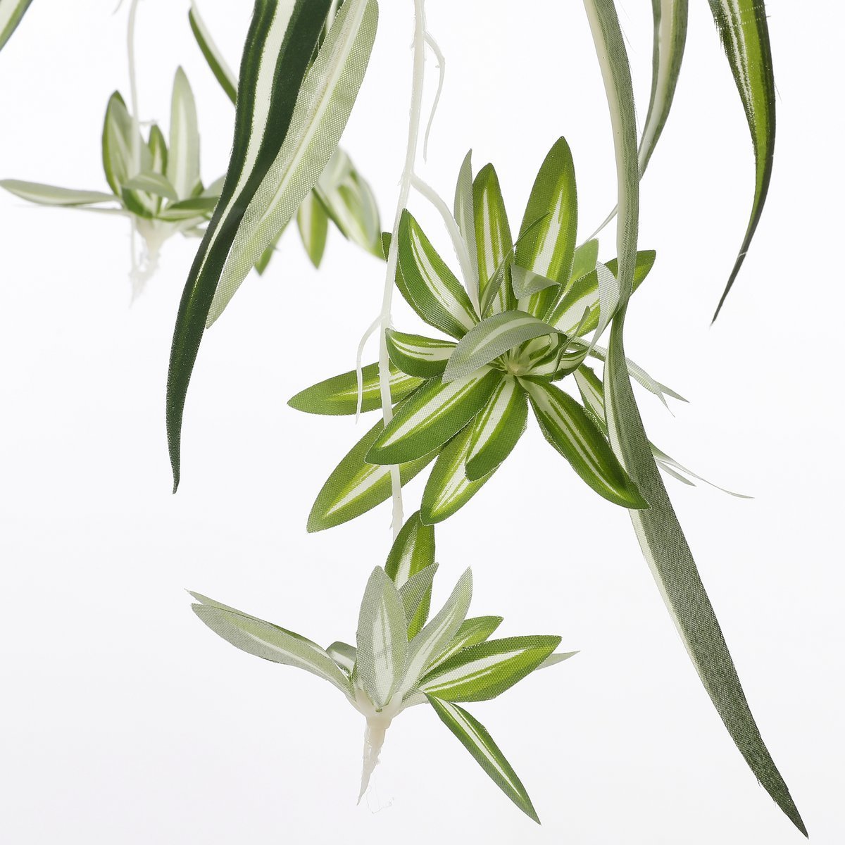 Chlorophytum Kunstplant in Bloempot Stan - H45 x Ø45 cm - Groen-Mica Decorations-Ik Hout ervan.