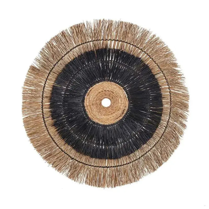 De Amazonia Muurdecoratie - Natuurlijk Zwart-boho musthaves-Bazar Bizar Living-Ik Hout ervan.