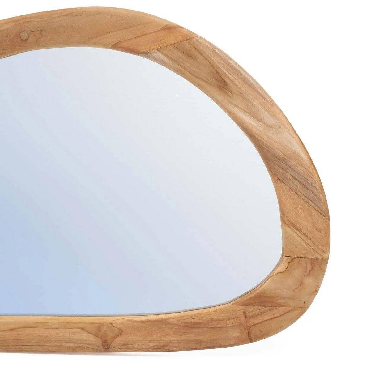 De Biologische Spiegel - Naturel - XL-Bazar Bizar Living-Ik Hout ervan.