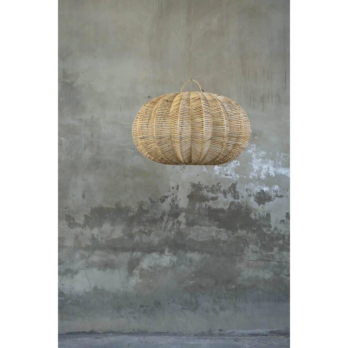 Bohemian De Cerise Hanger lamp in natural, Chinese lantern style. Perfect design statement for any living space.