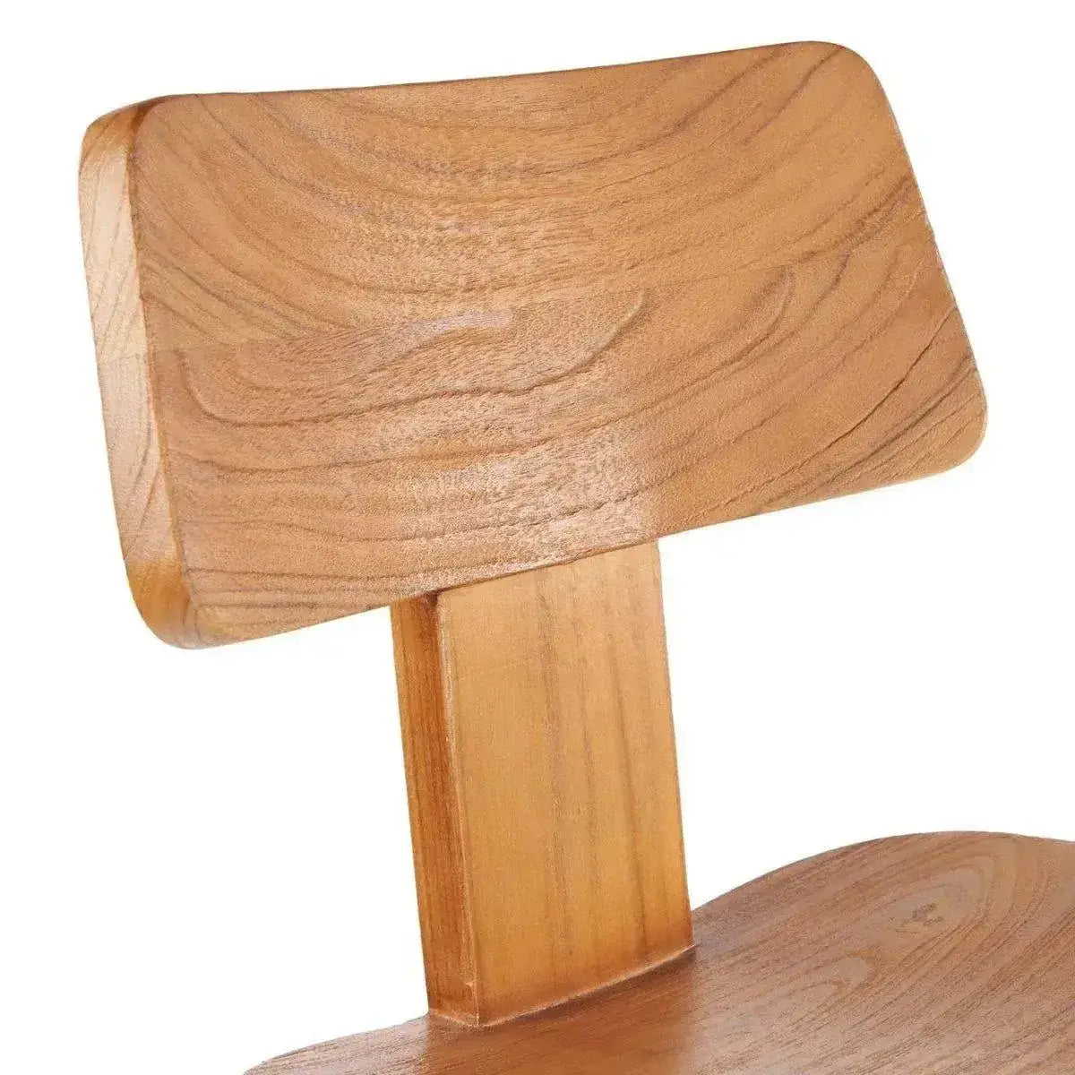 De Fishing Barkruk - Naturel-barkruk-Bazar Bizar Living-Ik Hout ervan.