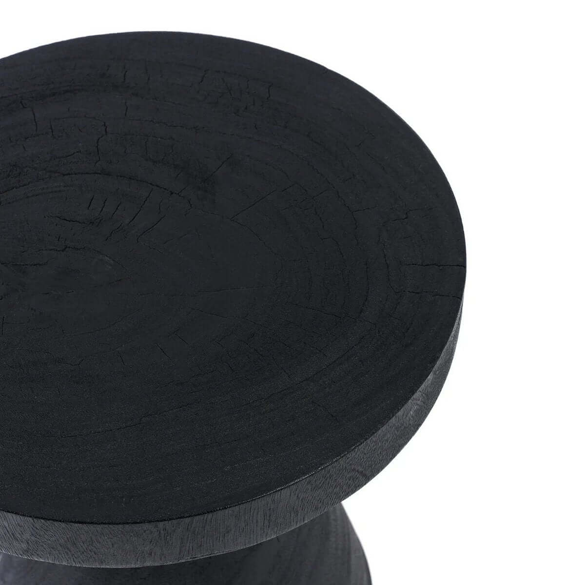 De Gravity Bijzettafel - Zwart-Bazar Bizar Living-Ik Hout ervan.