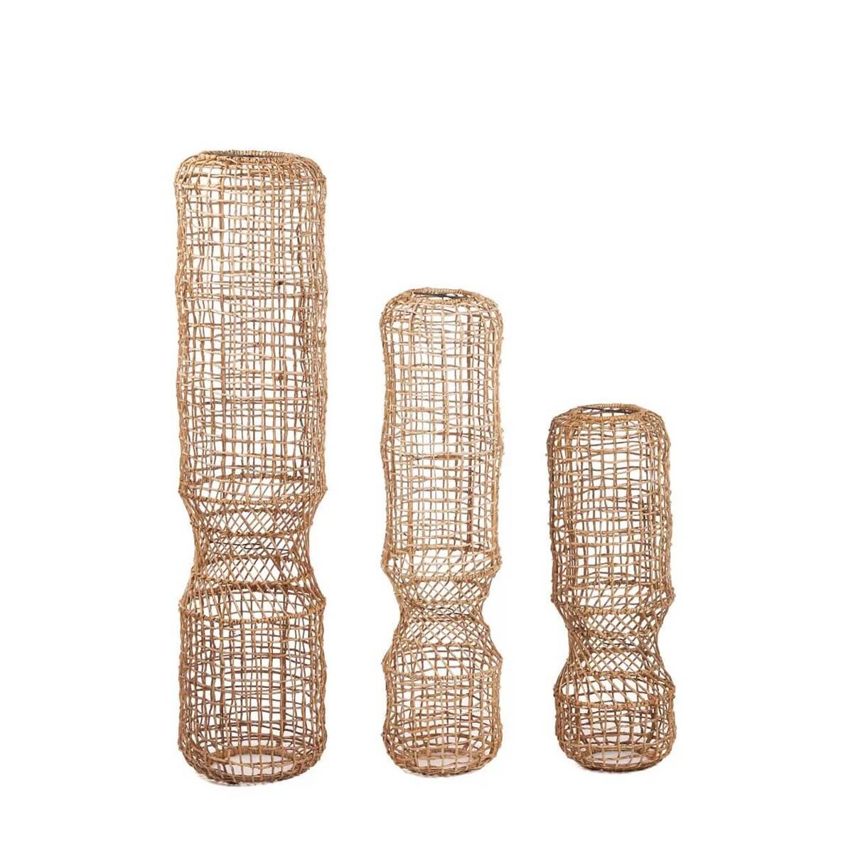 De GuanYin Hanger - Naturel - XL-Hanglampen-Bazar Bizar Living-Ik Hout ervan.
