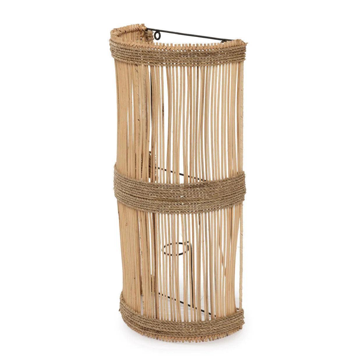 Rotan wandlamp Jalal detail 7