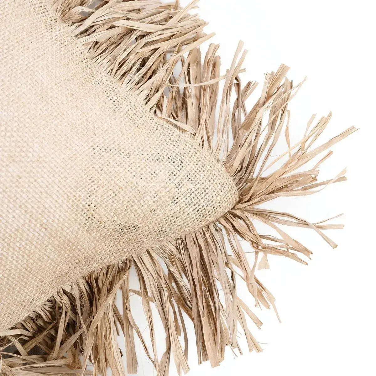 De Jute Bonita Kussenhoes - Naturel - 30x50-kussens-Bazar Bizar Living-Ik Hout ervan.
