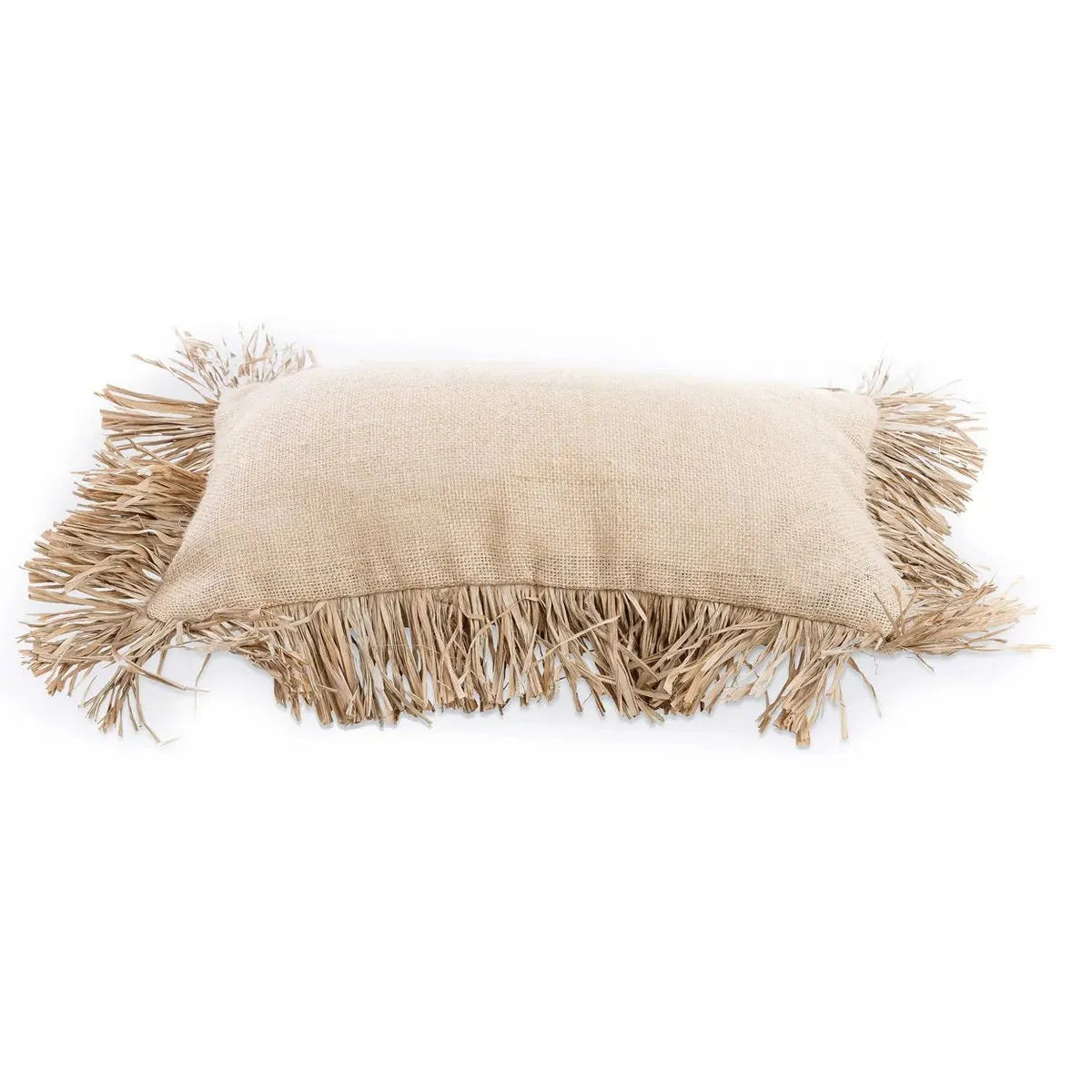 De Jute Bonita Kussenhoes - Naturel - 30x50-kussens-Bazar Bizar Living-Ik Hout ervan.