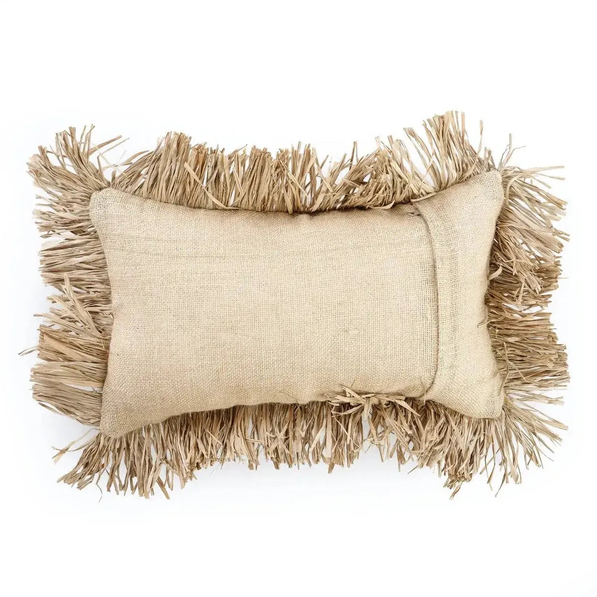 De Jute Bonita Kussenhoes - Naturel - 30x50-kussens-Bazar Bizar Living-Ik Hout ervan.