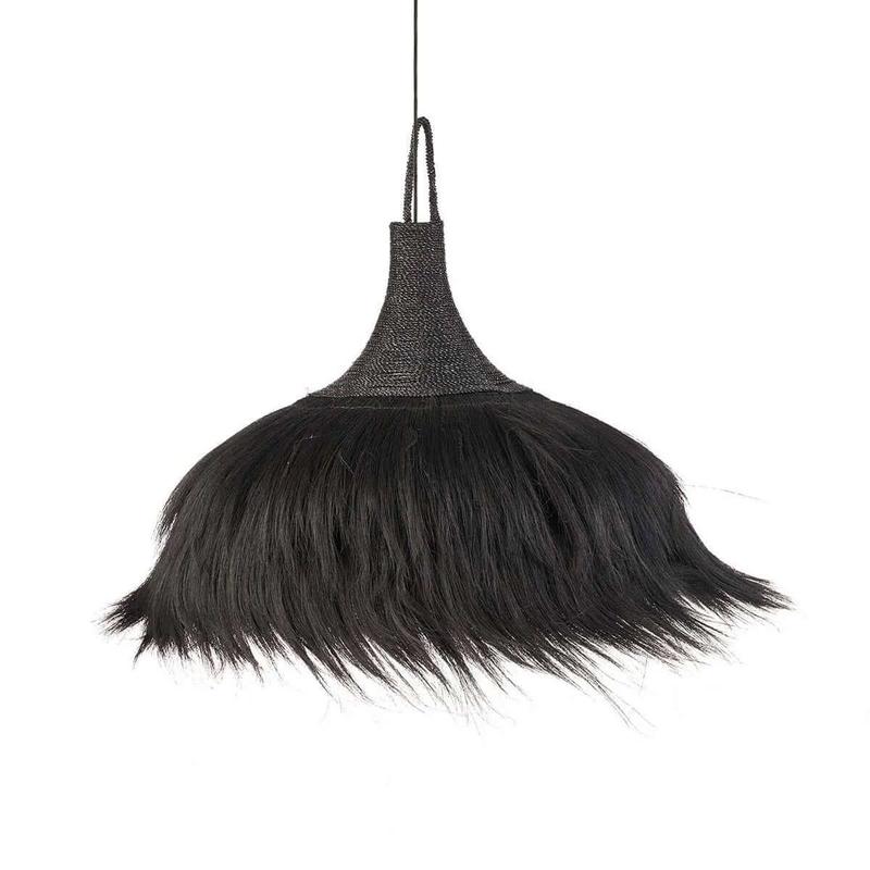 De Makiki-hanger - Zwart XL-Hanglampen-Bazar Bizar Living-Ik Hout ervan.