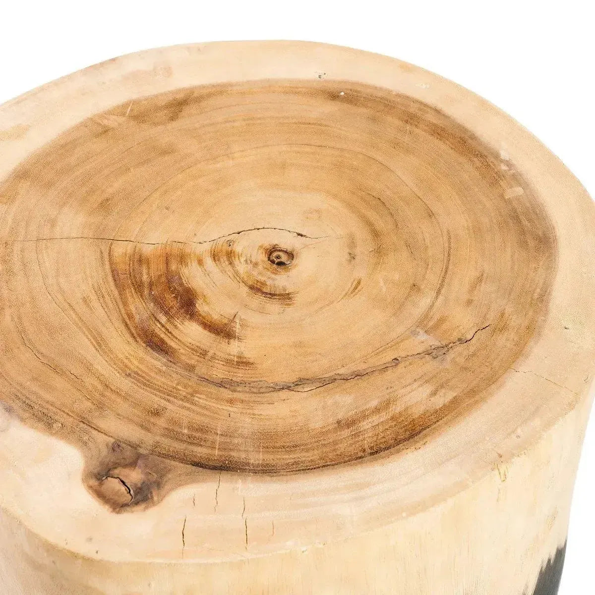 De Morocho Kruk - Zwart Natuurlijk-kruk-Bazar Bizar Living-Ik Hout ervan.