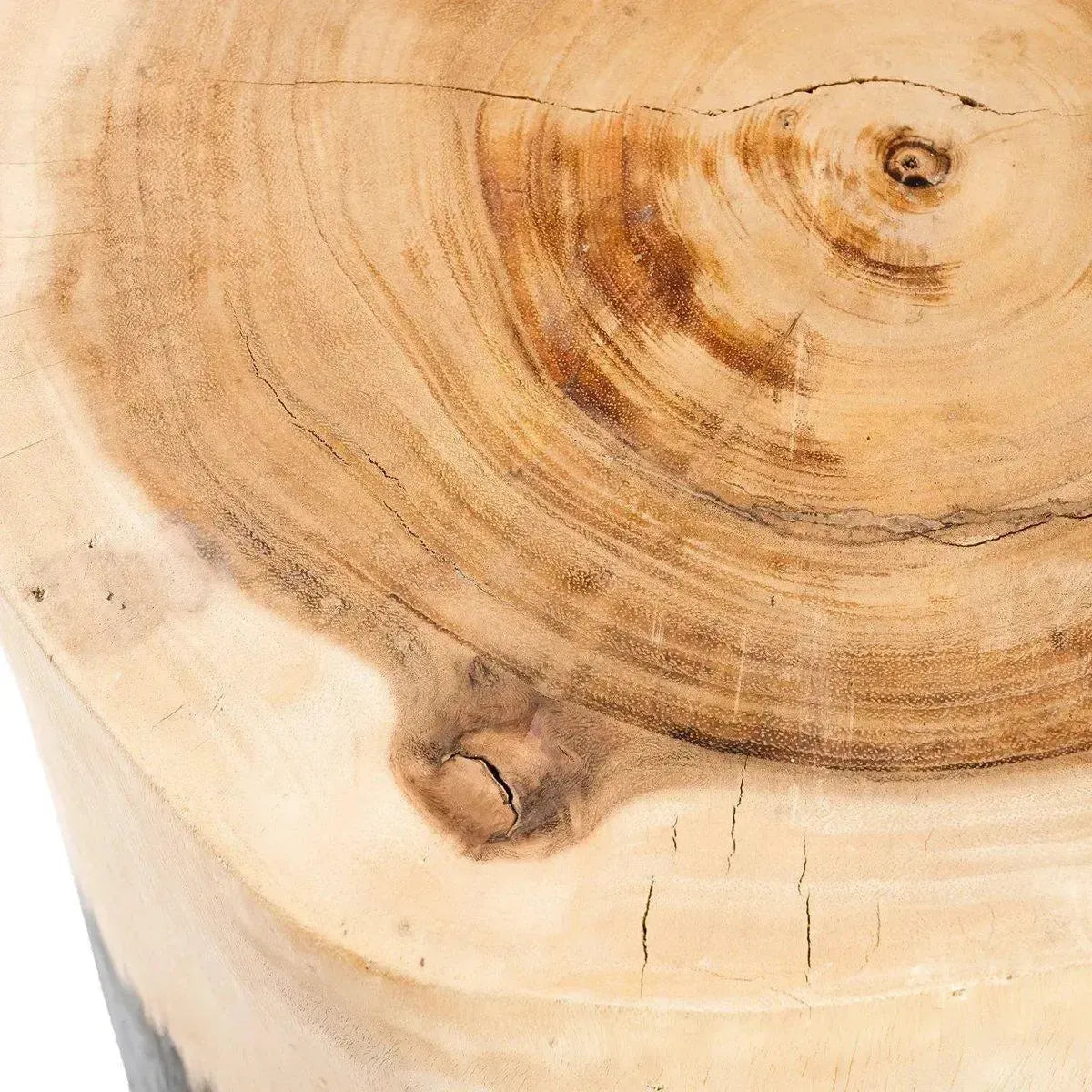 De Morocho Kruk - Zwart Natuurlijk-kruk-Bazar Bizar Living-Ik Hout ervan.