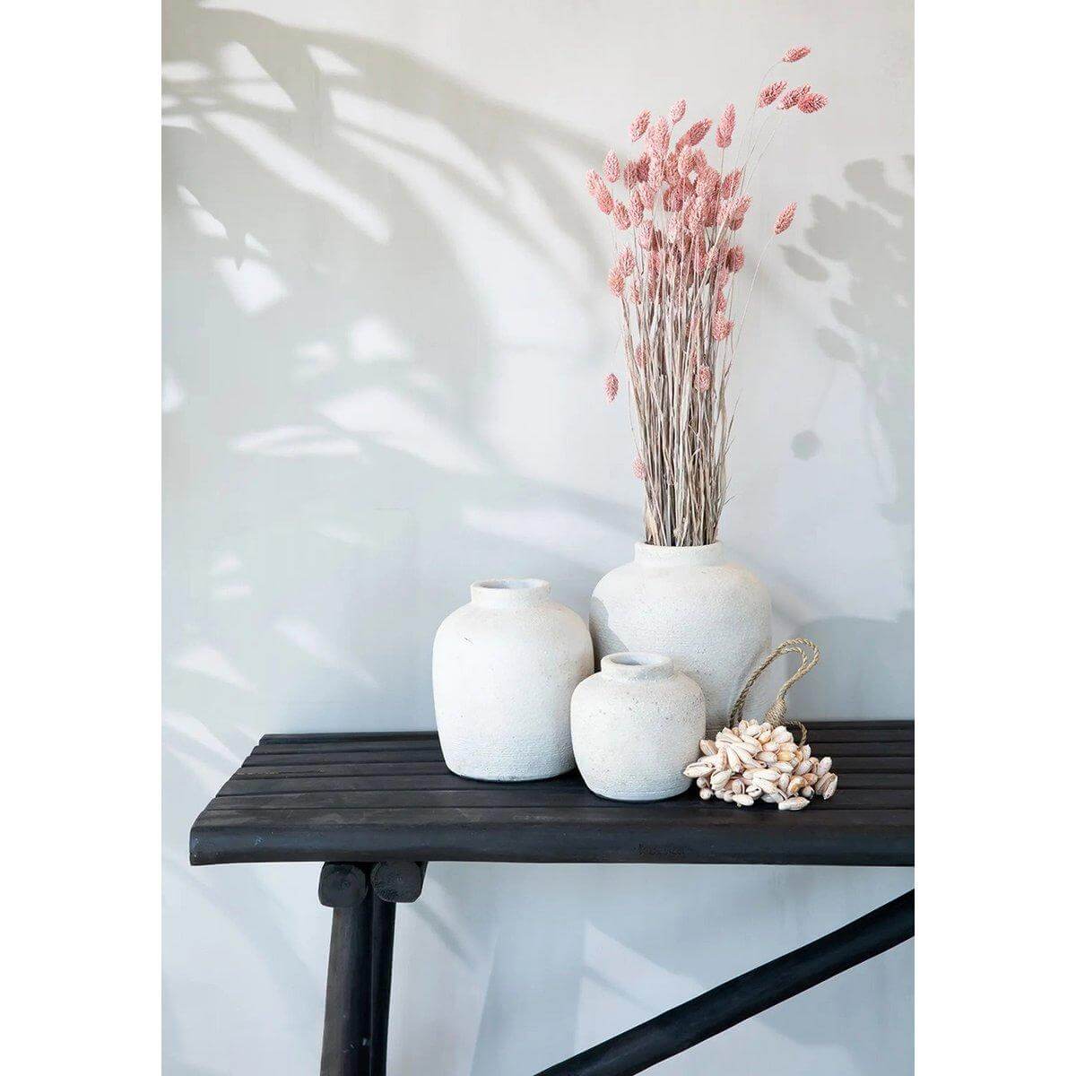 De Peaky Vaas - Beton - L-Bazar Bizar Living-Ik Hout ervan.