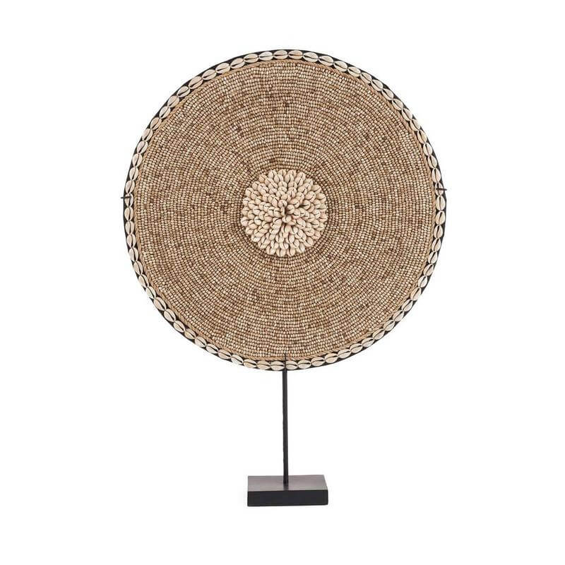 De Schelp Guadeloupe op Standaard - Natuurlijk Wit-Bazar Bizar Living-Ik Hout ervan.