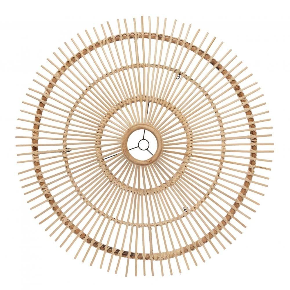 De Sky Hanglamp - Naturel XL rotan kunstwerk voor plafondverlichting, straalt elegantie en stijl in uw interieur.