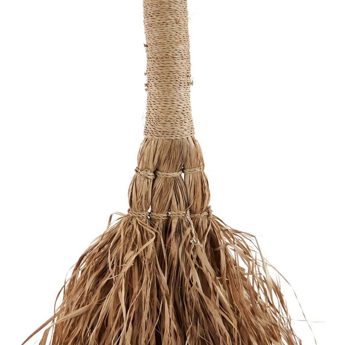 Bohemian Grumpy Broom wall decor adding quirky charm and humor to your space.