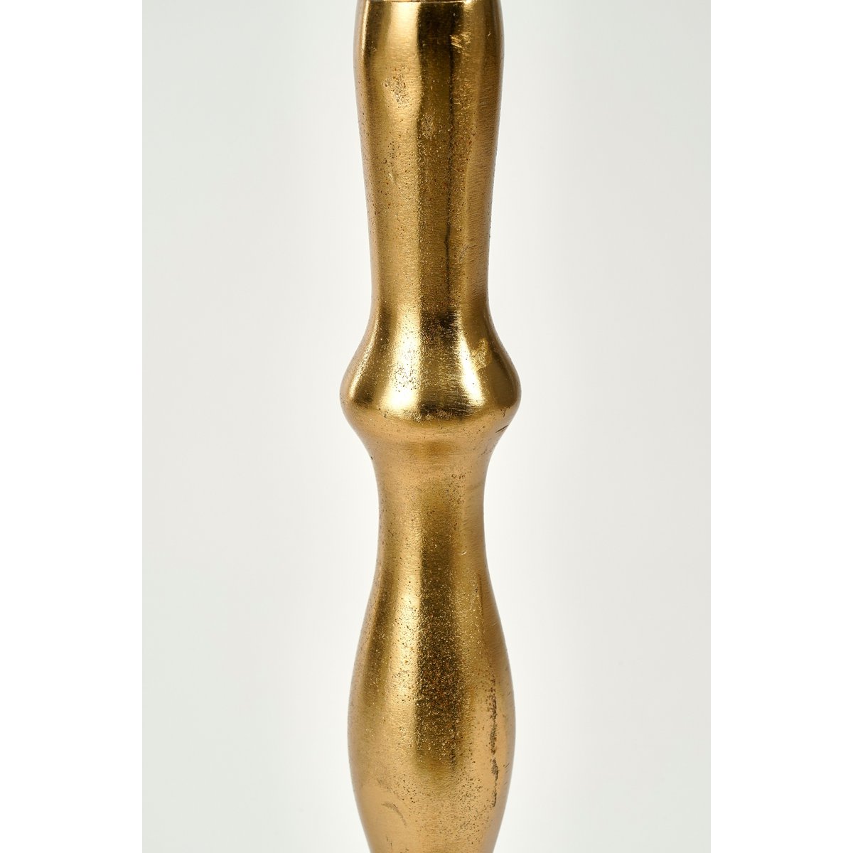 Duco Bijzettafel - H66 x Ø25 cm - Gerecycled Aluminium - Goud-bijzettafel-Mica Decorations-Ik Hout ervan.