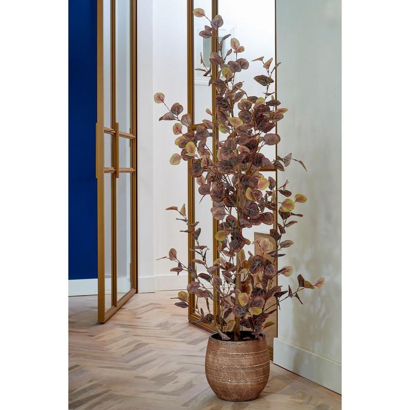 Eucalyptus Kunstplant in Bloempot - H180 x Ø80 cm
