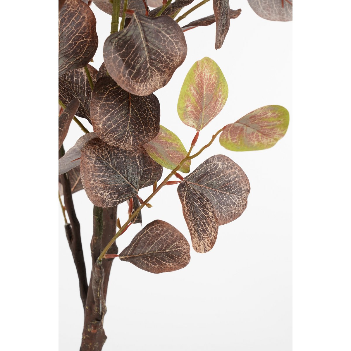 Eucalyptus Kunstplant in Bloempot - H180 x Ø80 cm - Brons-Mica Decorations-Ik Hout ervan.