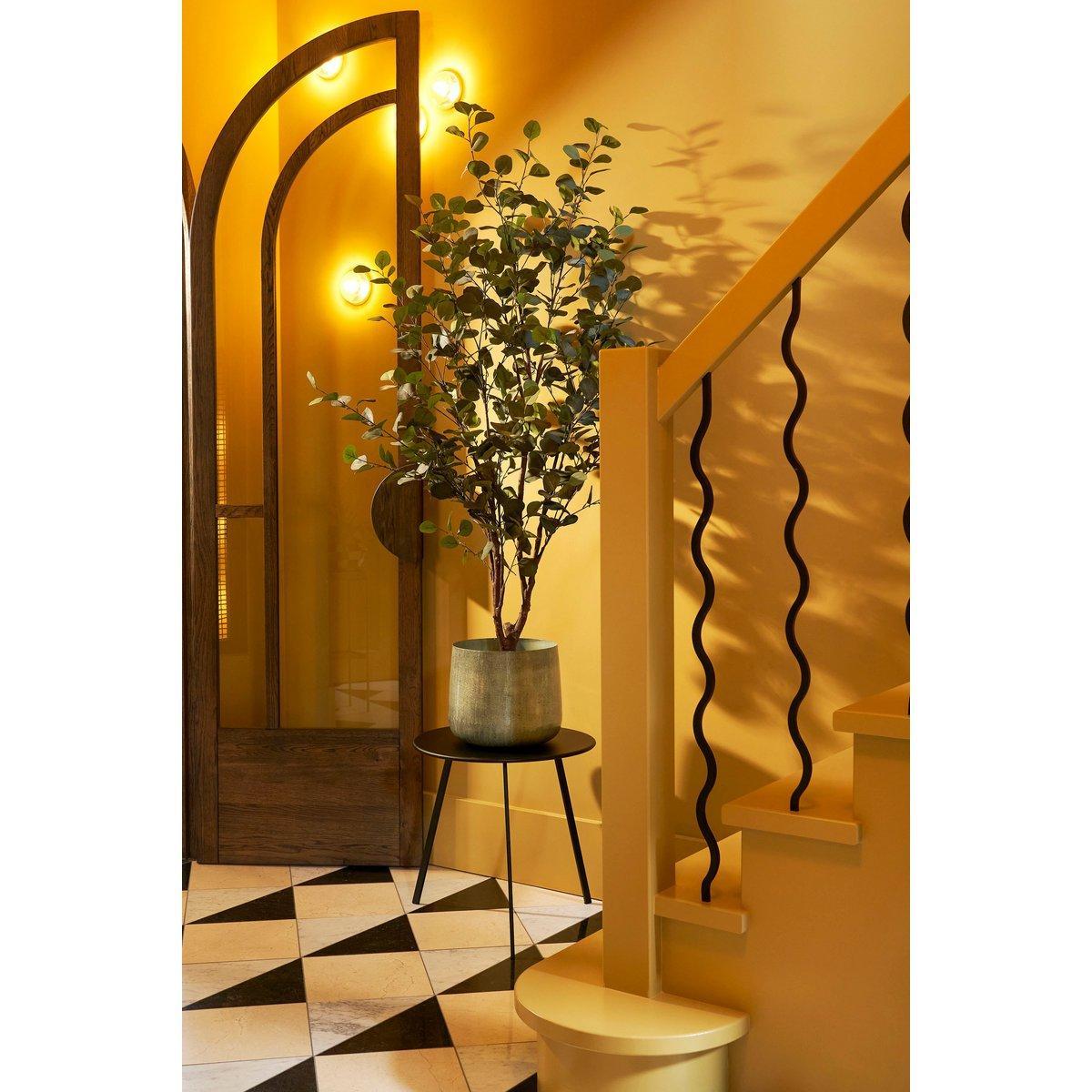 Eucalyptus Kunstplant in Bloempot - H95 x Ø55 cm - Groen-Mica Decorations-Ik Hout ervan.