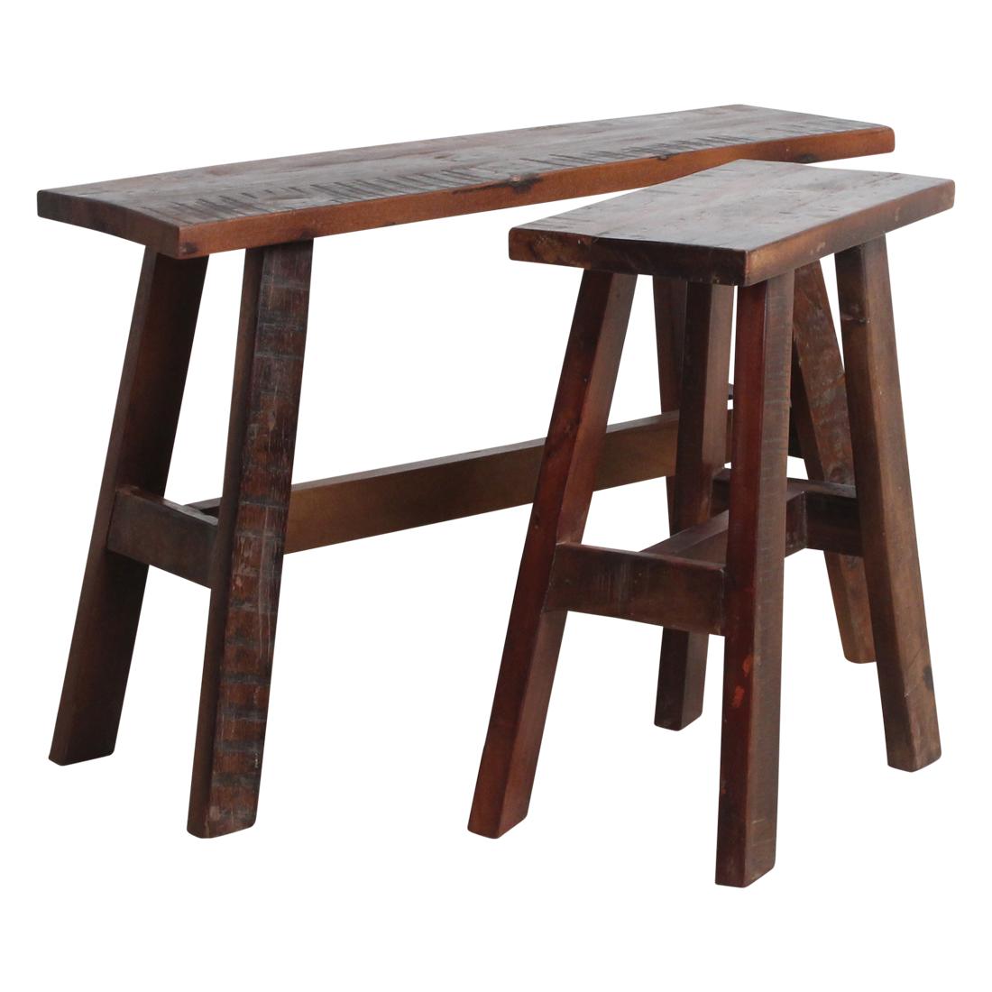 Factory 'bus stop' bankje large-bank-Raw Materials-Ik Hout ervan.