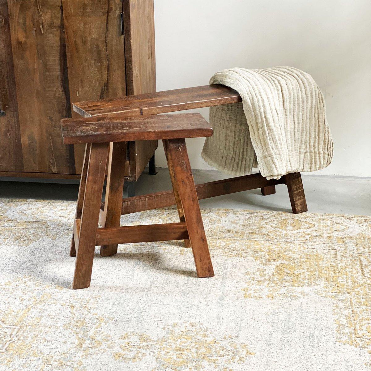 Factory 'bus stop' bankje medium-bank-Raw Materials-Ik Hout ervan.