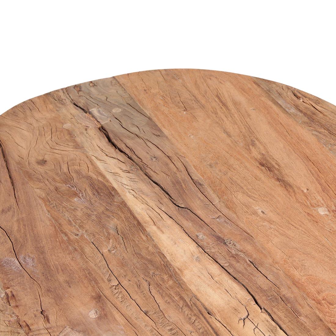 Farmwood salontafel rond-salontafel-Raw Materials-Ik Hout ervan.