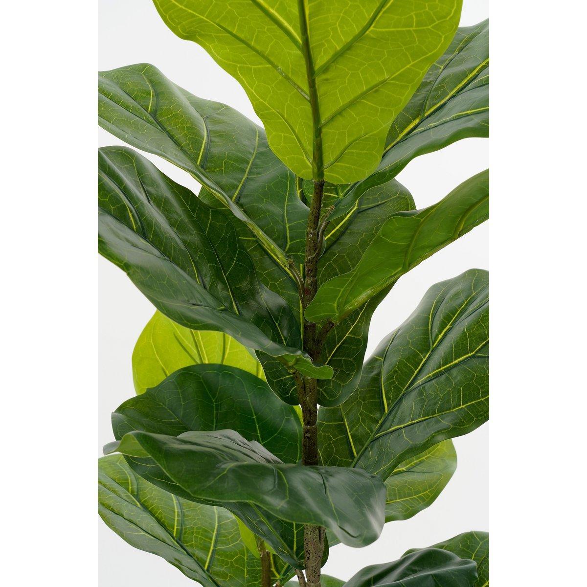 Ficus Lyrata Kunstplant in Pot - H150 x Ø50 cm - Groen-Mica Decorations-Ik Hout ervan.