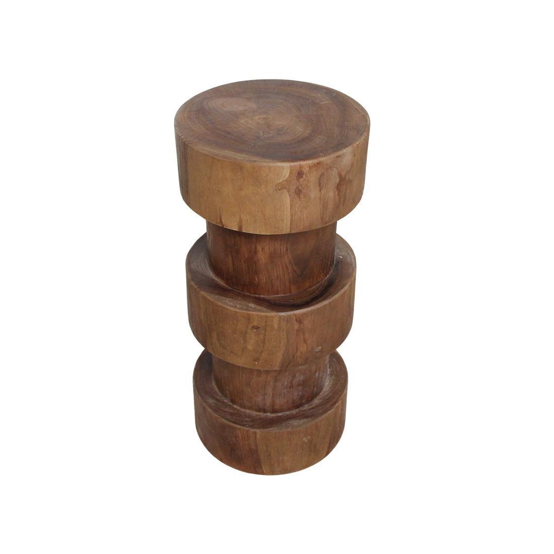 Forma barkruk Totoma naturel-barkruk-Raw Materials-Ik Hout ervan.