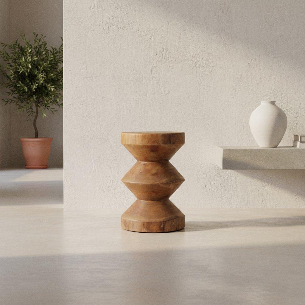 Forma bijzettafel Rizo naturel-bijzettafel-Raw Materials-Ik Hout ervan.