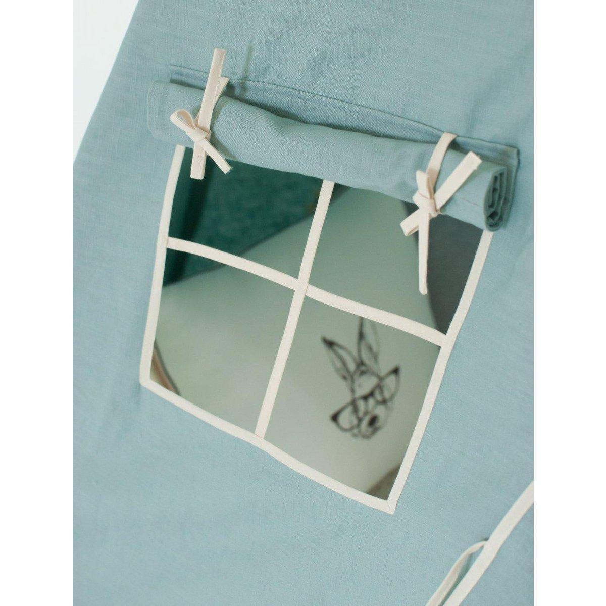 "Gold Star" Tipi met guirlande en mattenset-Moi Mili-Ik Hout ervan.